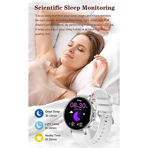 Smartwatch Microwear I225 - Gold Steel
