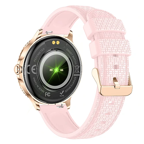 Smartwatch Microwear I225 - Gold Steel
