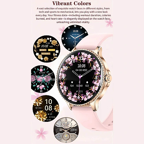 Smartwatch Microwear I225 - Gold Steel