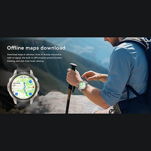 Smartwatch Microwear DM59- Grey Silicone Smartwatch Microwear DM59- Grey Silicone