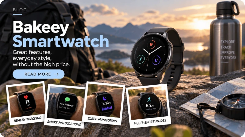 Bakeey Smartwatch: Η καλύτερη οικονομική επιλογή στην αγορά