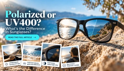 Polarized ή UV400; Ποια είναι η διαφορά στα γυαλιά ηλίου;