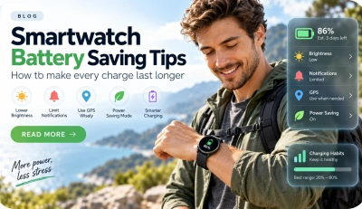 Smartwatch και εξοικονόμηση μπαταρίας.