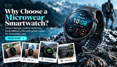 Smartwatch Microwear: Η έξυπνη επιλογή για καθημερινή χρήση.