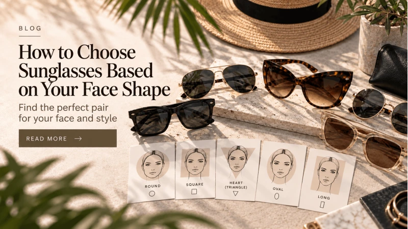 Shade Your Style: Πώς να επιλέξετε τα τέλεια γυαλιά ηλίου για το σχήμα του προσώπου σας