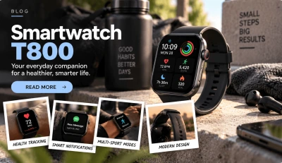 Smartwatch T800: Ο απόλυτος σύμμαχος για την προπόνηση και την καθημερινότητά σας