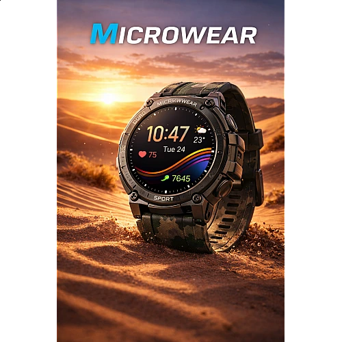 Smartwatch Microwear: Η έξυπνη επιλογή για καθημερινή χρήση.