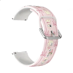 Σιλικόνης 20mm - Pink Heart Bunny +7,90€