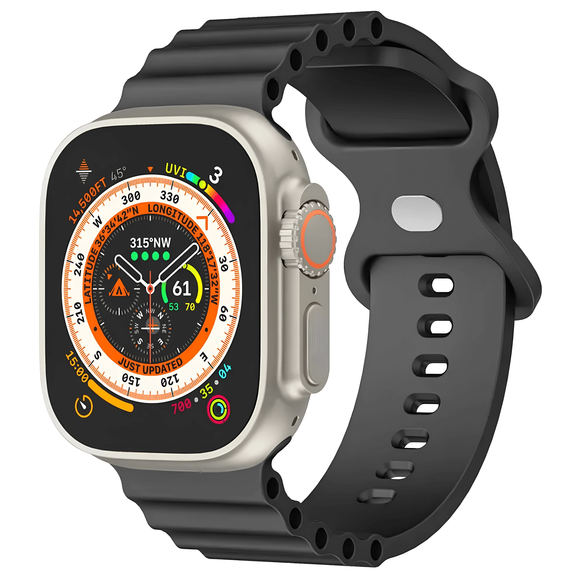 Smartwatch Microwear T800 Ultra - Black