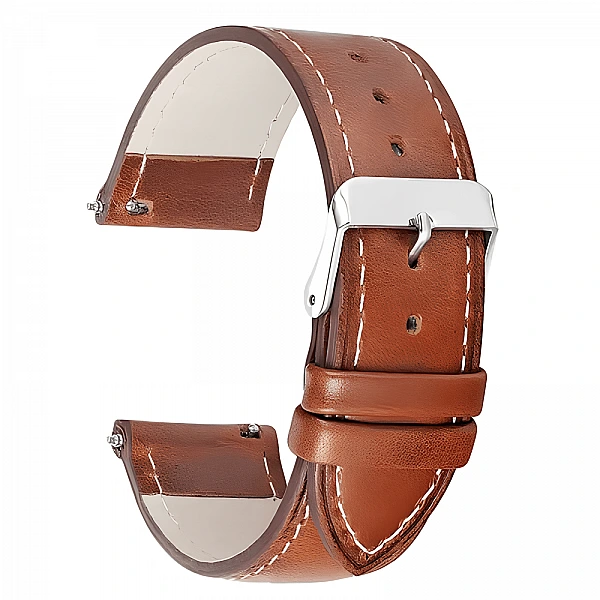 Bakeey Λουράκι Δερμάτινο 22mm με Quick Release- Brown Bakeey Λουράκι Δερμάτινο 22mm με Quick Release- Brown