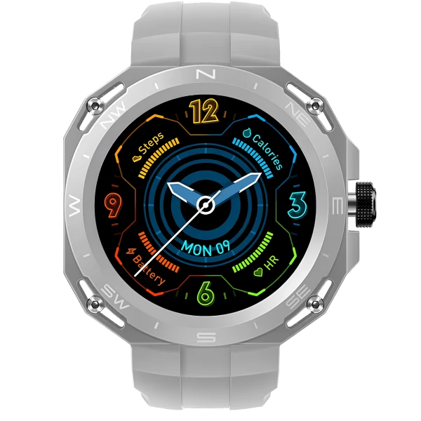 Smartwatch Microwear HW3 - White