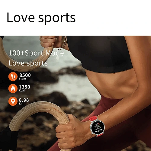 Smartwatch Microwear Z01 - Red