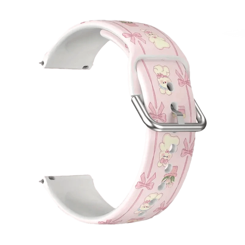 Bakeey  Λουράκι Silicone ΄ 20mm με Quick Release - Heart Bunny