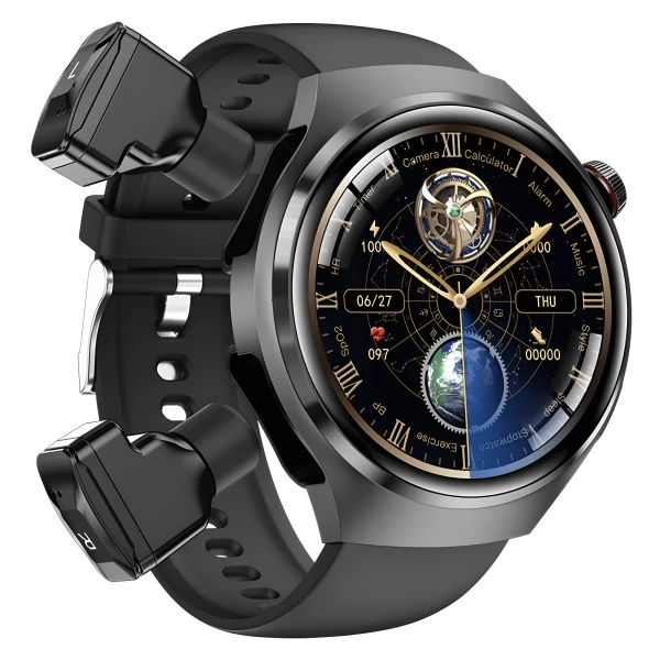 Smartwatch Microwear DK56 -  Black Silicone