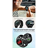 Smartwatch Microwear AW83 - Rose Silicone