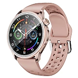 Smartwatch Microwear AW83 - Rose Silicone