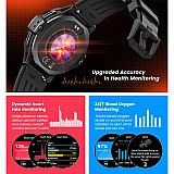 Smartwatch Microwear C31 GPS - Orange Silicone