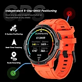 Smartwatch Microwear C31 GPS - Orange Silicone
