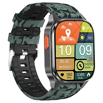 Smartwatch Microwear G300S GPS - Camo Silicone