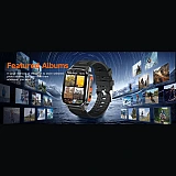 Smartwatch Microwear G300S  GPS - Orange Silicone