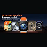 Smartwatch Microwear G300S  GPS - Orange Silicone