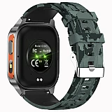 Smartwatch Microwear G300S GPS - Camo Silicone