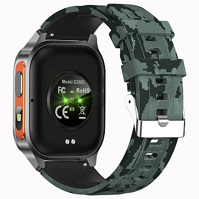 Smartwatch Microwear G300S GPS - Camo Silicone