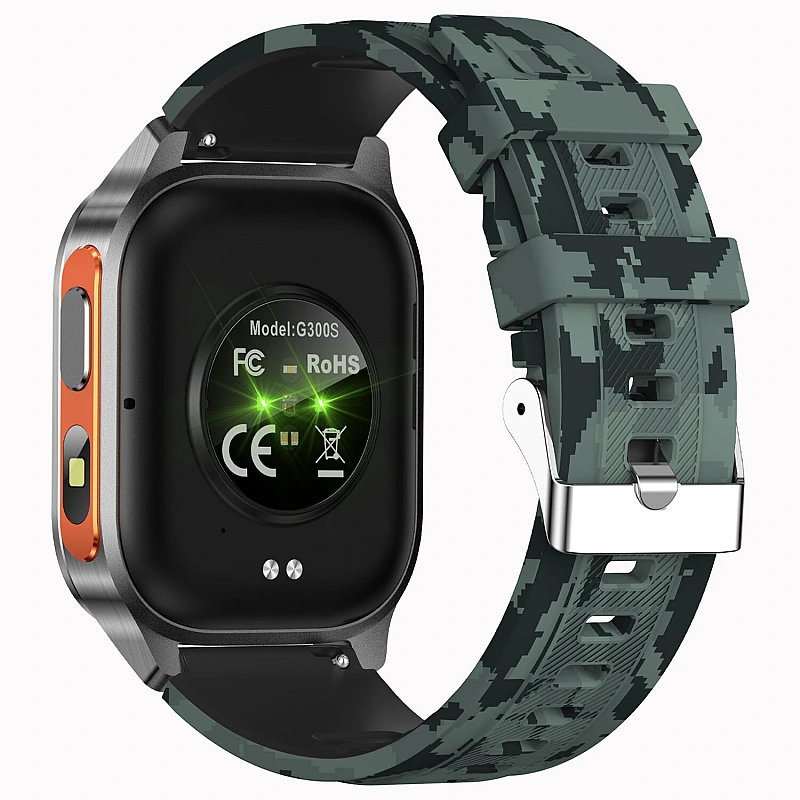 Smartwatch Microwear G300S GPS - Camo Silicone