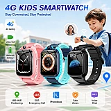 Smartwatch Microwear Y90 4G - Black Silicone