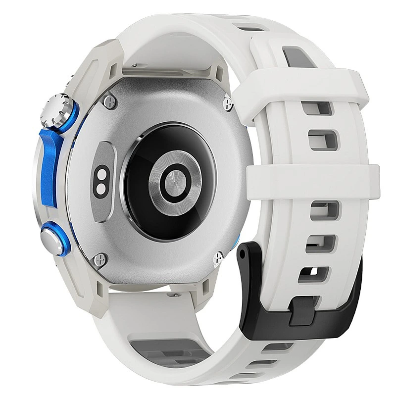 Smartwatch Microwear HD350 PRO GPS  - Grey Silicone