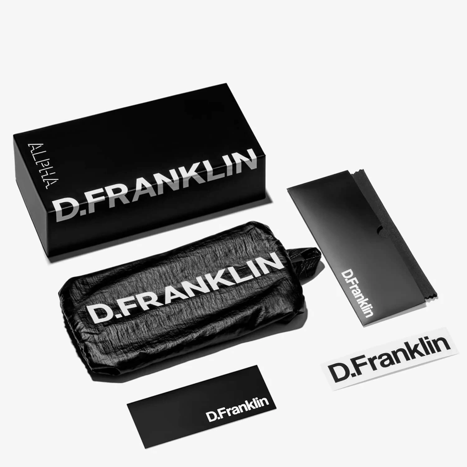 D.Fraklin Alpha Milky Crystal Matt Black