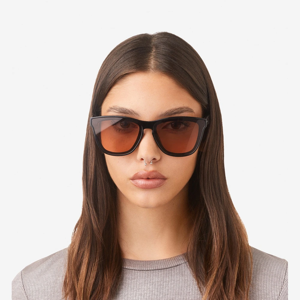 HAWKERS  Downtown Max - Dark Grey Pink Polarized 