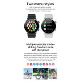 Smartwatch Microwear QW33 - Steel Silver