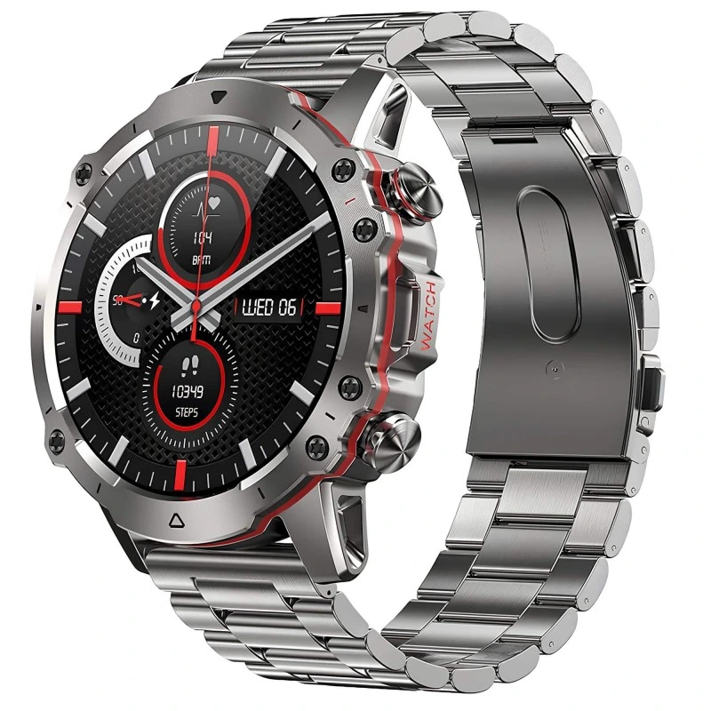 Smartwatch Microwear AK56 400mAh - Silver  Steel 