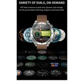 Smartwatch Microwear K95 - Black Steel