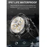 Smartwatch Microwear K95 - Black Steel