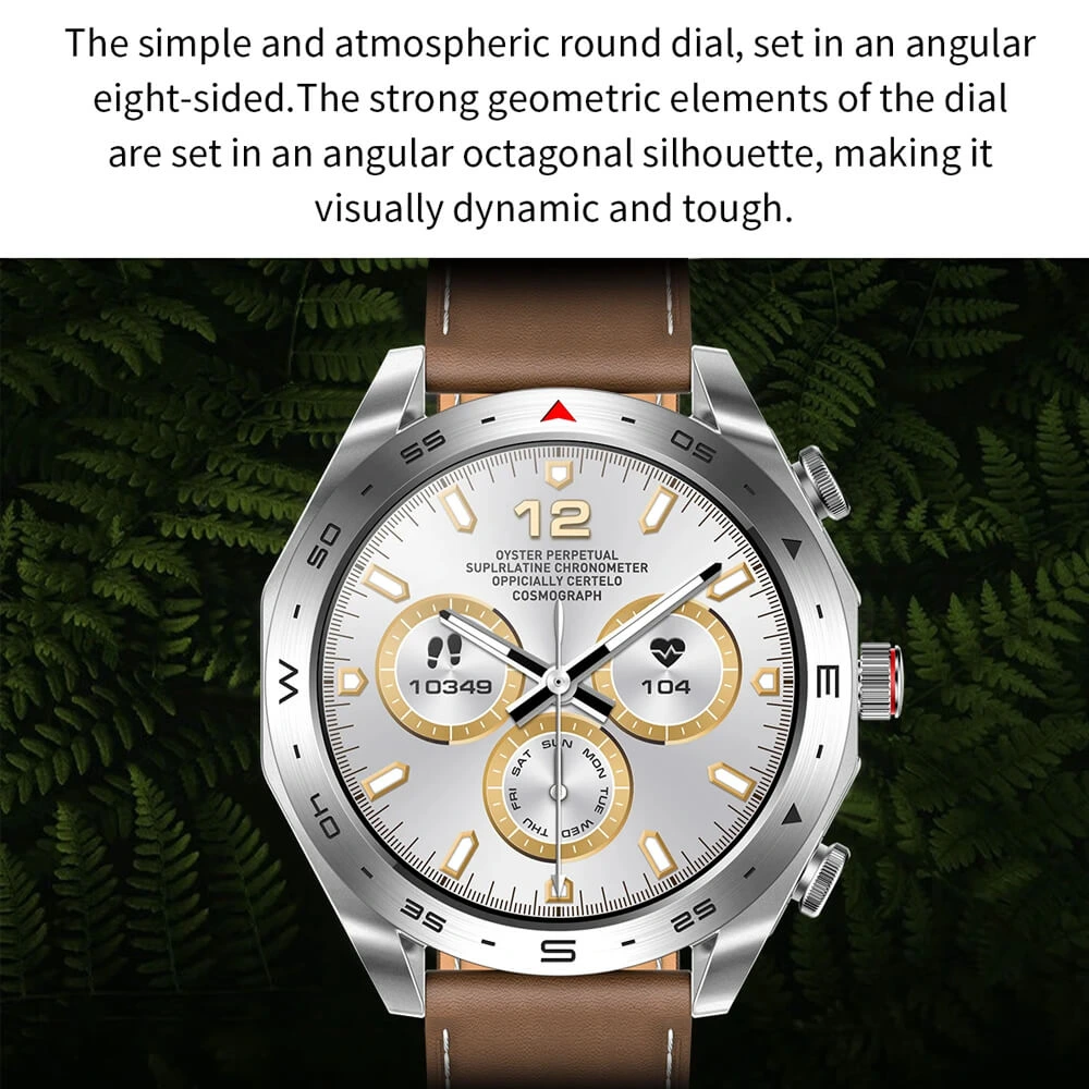 Smartwatch Microwear K95 - Black Steel