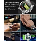Smartwatch Microwear K95 - Black Steel