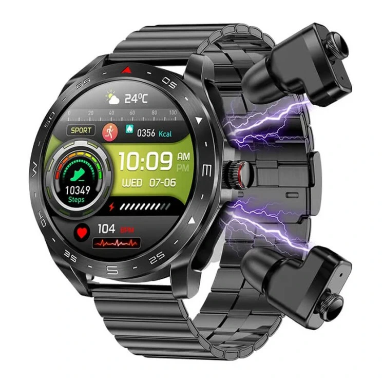 Smartwatch Microwear K95 - Black Steel