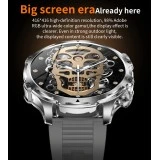 Smartwatch Microwear AK75 700mAh - Black Steel