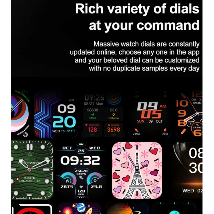 Smartwatch Microwear TK25 - Green Camo