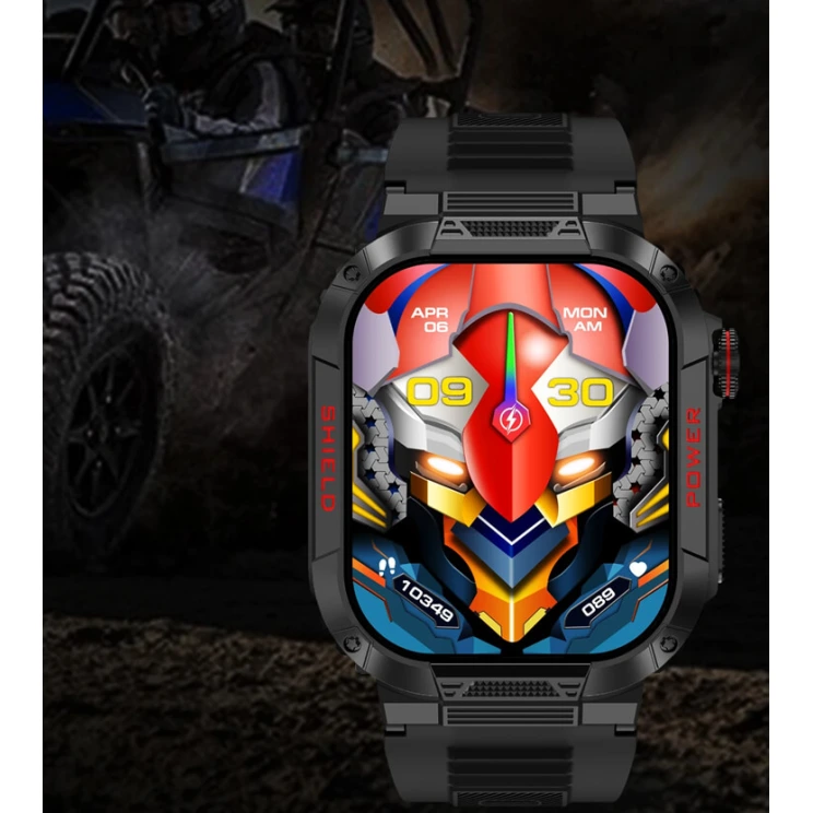 Smartwatch Microwear TK25 - Green Camo