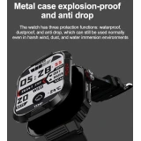 Smartwatch Microwear TK25 - Green Camo