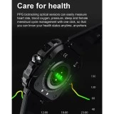 Smartwatch Microwear AK71 - Black  Steel