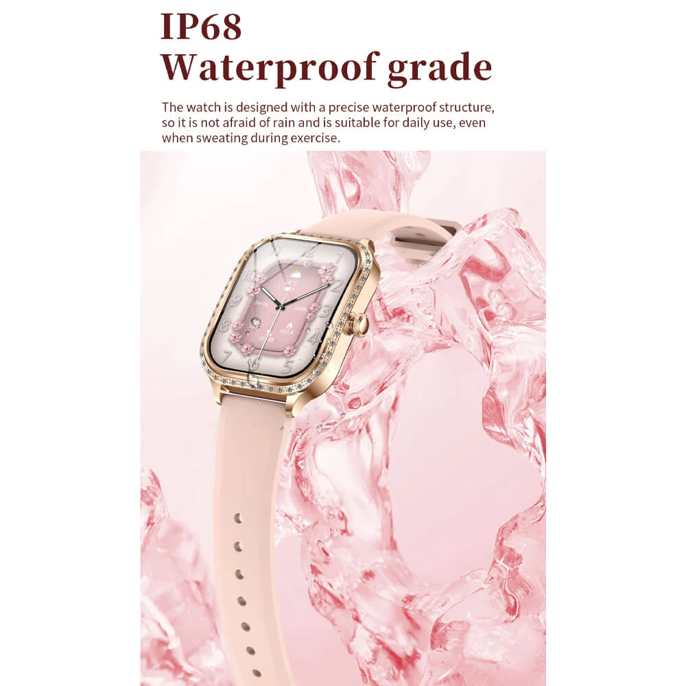 Smartwatch Microwear MK88 - Pink