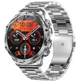 Smartwatch Microwear AK75 700mAh - Silver Steel
