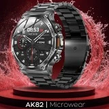 Smartwatch Microwear AK82 - Grey Silicone