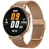 Smartwatch Microwear CY700 - Gold Steel