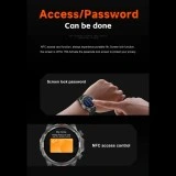 Smartwatch Microwear DK68 - Brown Leather