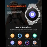 Smartwatch Microwear DK68 - Brown Leather